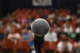 The fear of public speaking